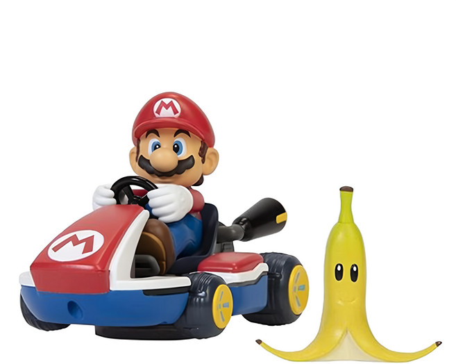 jakks PACIFIC 任天堂失控賽車 2.5吋, 顏色隨機, 1個