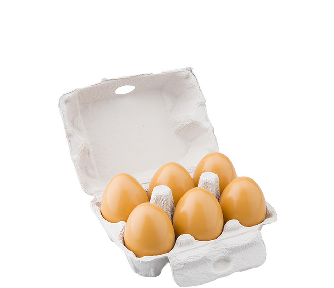 woet 盒裝雞蛋玩具 #10596 6顆, 1組, 盒裝雞蛋