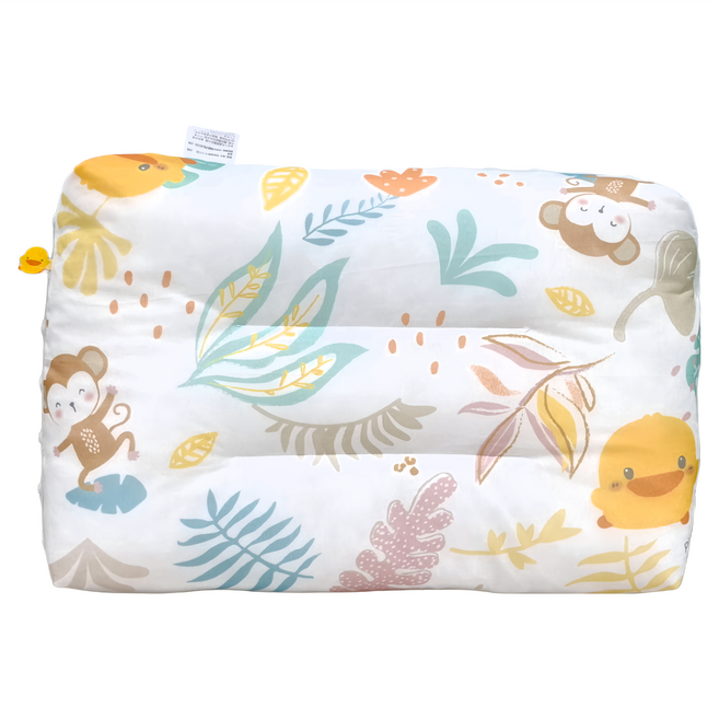 PiYOPiYO 黃色小鴨 涼感逗趣枕, 淺草綠