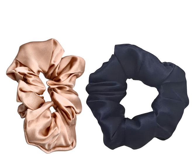 BIOAM 佰歐安 天然蠶絲甜甜圈護髮髮圈 2個