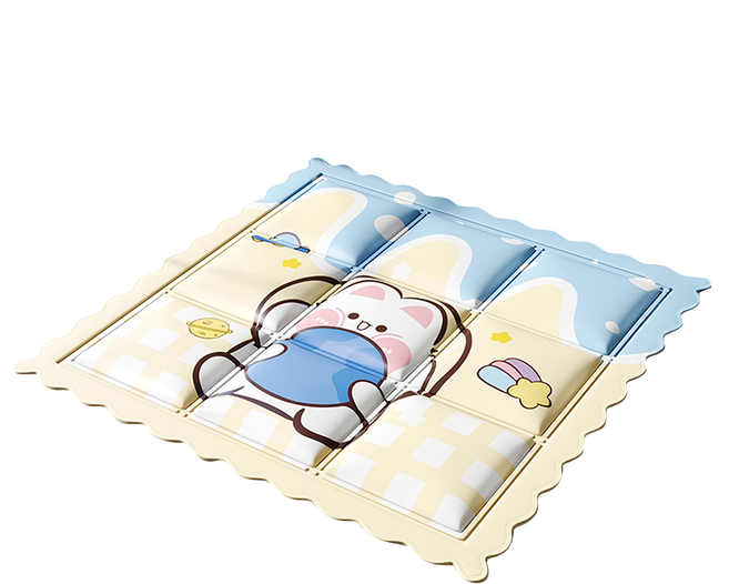 降溫透氣凝膠冰涼感坐墊 2個, 太空小兔