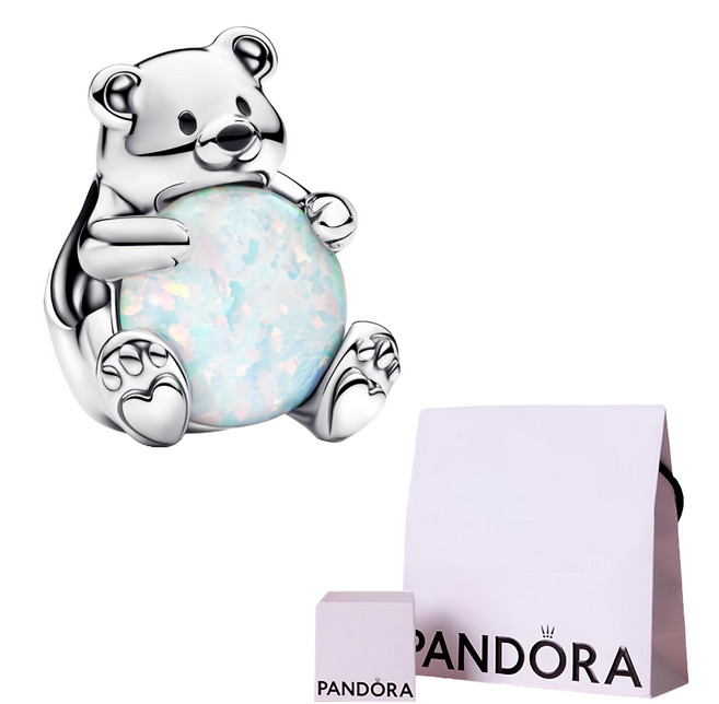 PANDORA 潘多拉 女士北極熊串飾 793589C01