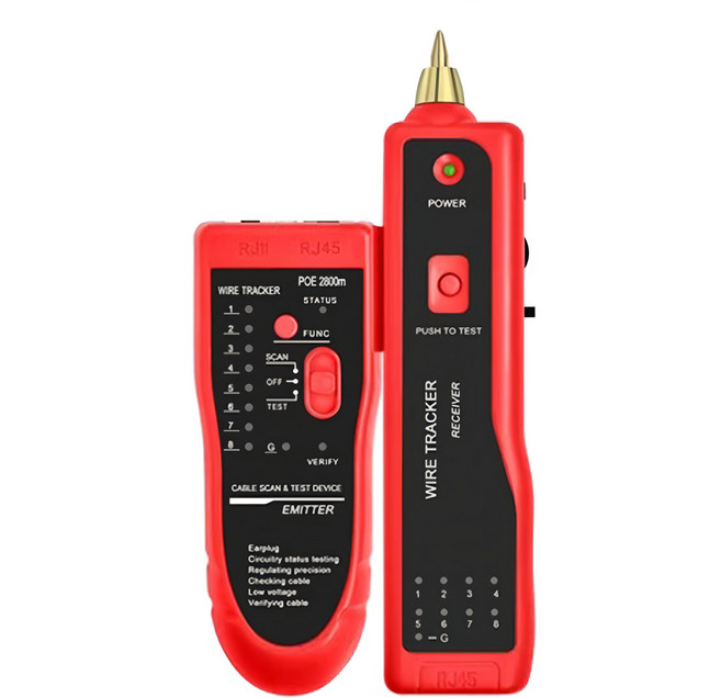 Neon 台灣霓虹 網路電話2合1查線測線器 E2T1, 1個