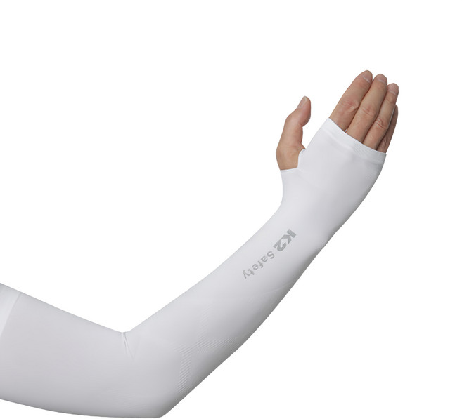 K2 Safety 手背無縫涼感袖套, 2雙, 白色