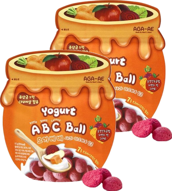 AGA-AE 益生菌寶寶優格球