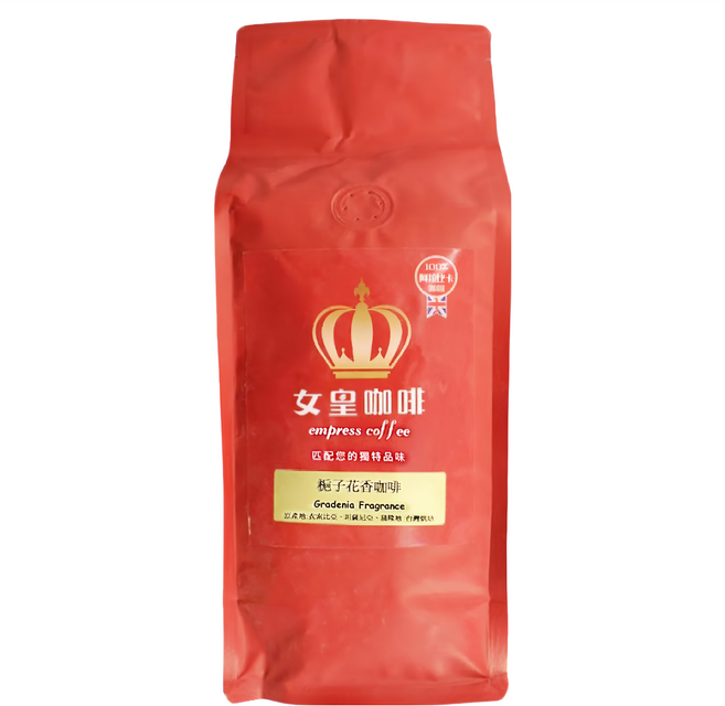女皇咖啡 梔子花香咖啡/阿拉比卡咖啡豆, 454g, 1個, 阿拉比卡咖啡豆