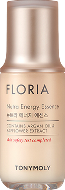 TONYMOLY FLORIA Nutra Energy Essence 含有摩洛哥堅果油和紅花提取物 已完成皮膚安全測試, 50ml, 1瓶
