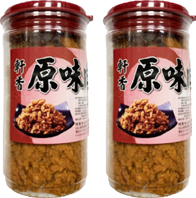 軒香李家 原味肉鬆, 200g, 2罐