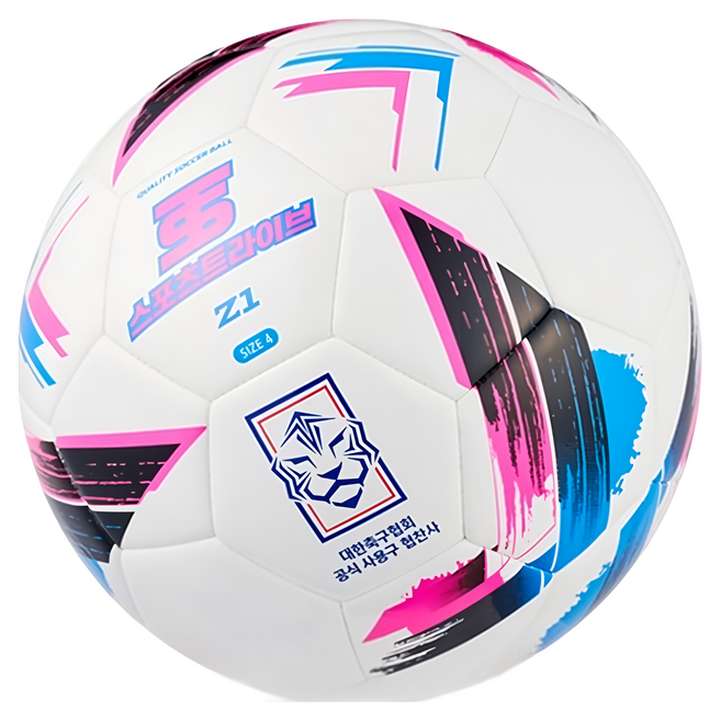 SPORTSTRIBE Z1 足球 白色, 1個, STZ1-4W