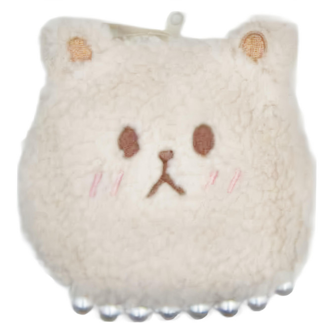 MYUMYUMYU 沐慕家居 購物袋, 小熊 膚色, 1個