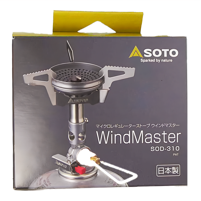 SOTO 防風穩壓登山爐 11.7 x 9 x 10cm 67g, SOD-310, 1個