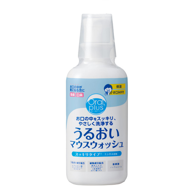Asahi 朝日 ORAL PLUS 口腔護理保濕漱口水, 250ml, 1入
