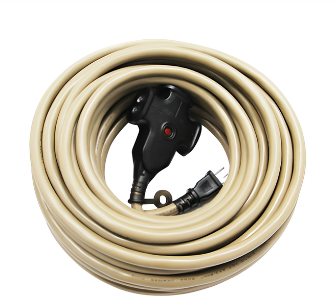 ADAMOUTDOOR 戶外動力線 ADPW-EC10M(S), 沙色, 1條, 10m