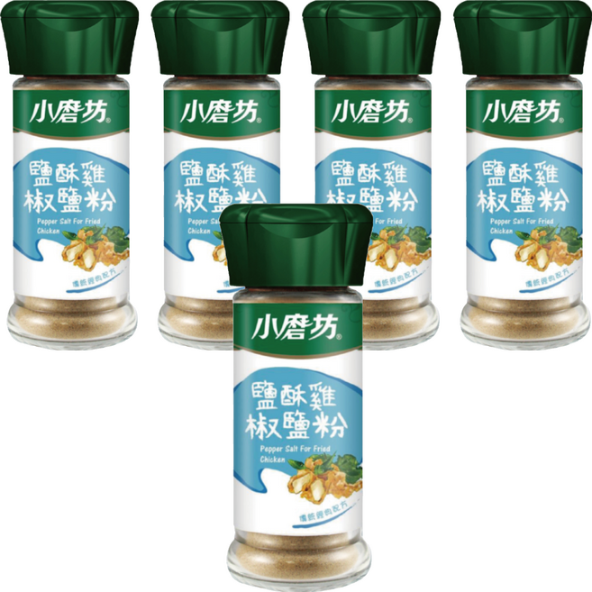 小磨坊 鹽酥雞椒鹽粉, 38g, 5瓶