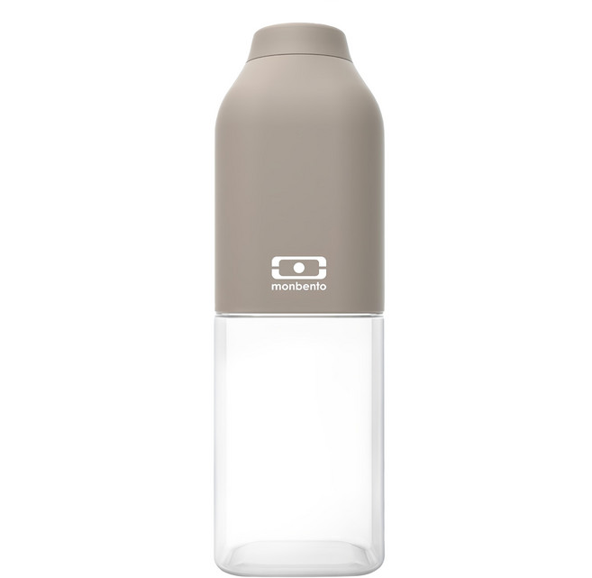 monbento 水壺 M, 500ml, 淺灰色, 1個
