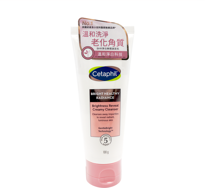 Cetaphil 舒特膚 BHR淨白無瑕洗面乳 溫和淨白技術, 100g, 1條