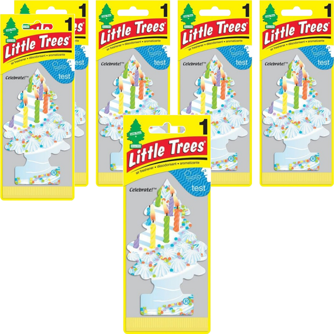 Little Trees 小樹香片 香氛卡, 繽紛派對, 7g, 6片