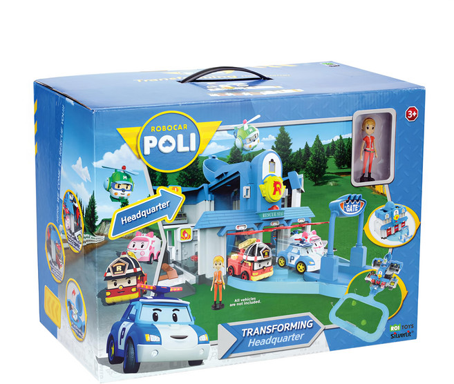 ROI TOYS 變形任務總部機器人玩具, 1盒