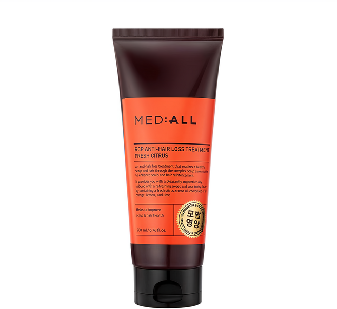 MED ALL RCP Anti Hair Loss 植萃精油護髮素 受損髮, 200ml, 1條