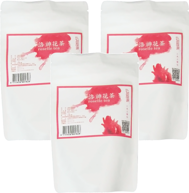 山海經脈 洛神花原味茶, 2g, 20包, 3袋