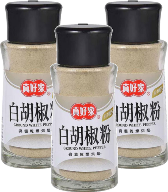 真好家 白胡椒粉, 3瓶