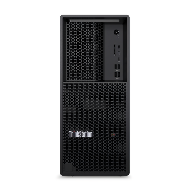 Lenovo 聯想 工作站 i7-13700, 黑色, 1TB, 8GB, WIN11 Pro, ThinkStation P3 Tower