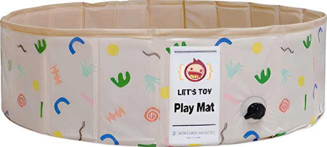 레츠토이 플레이 유아놀이매트, 혼합색상