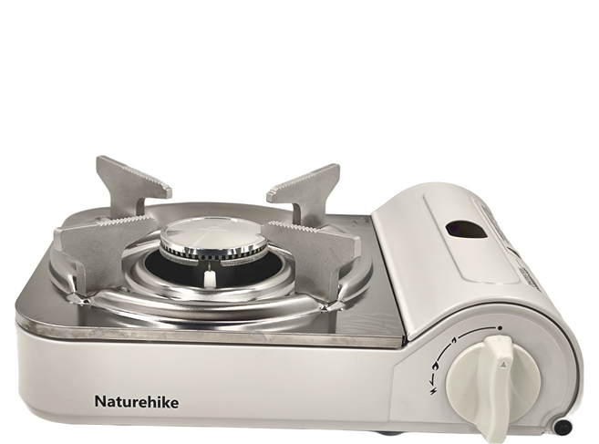 Naturehike 挪客 白舟聚能迷你卡式爐 CNK2350CF016, 鹽白, 1個