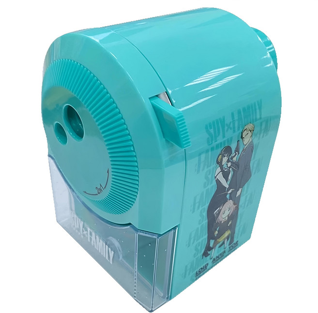 間諜家家酒大小通吃可調式削筆機 BT0115, 藍色, 1個