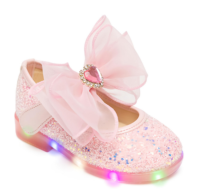 LA STELLA 女童芭比發光鞋