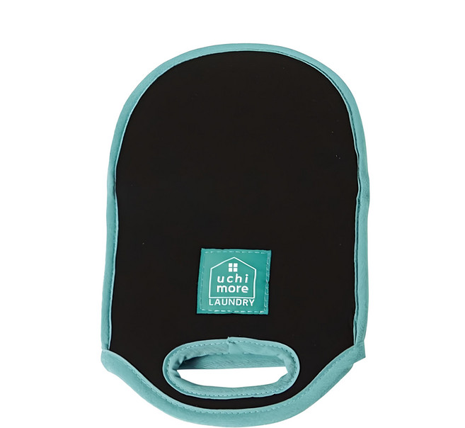 COGIT 蒸氣熨斗專用耐熱手套/熨衣手套 25 x 15cm 孔洞5.5 x 2cm, 黑色, 1個