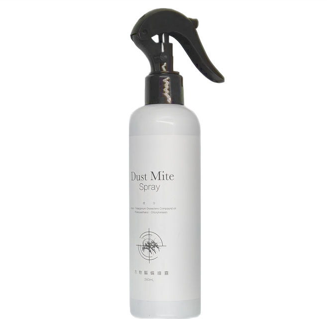 CHEF CLEAN 淨毒五郎 衣物驅蟎噴霧 植物清香 舒緩天竺葵香氣, 260ml, 1瓶