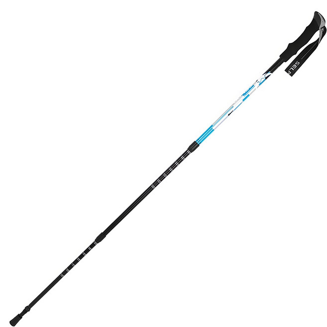 SELPA 雲頂7075鋁合金避震登山杖, 藍色, 1支