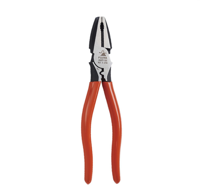 FUJIYA 富士箭 超省力膠柄鋼絲鉗 200mm, 1個