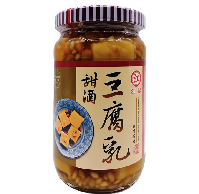 江記 甜酒豆腐乳, 380g, 1罐