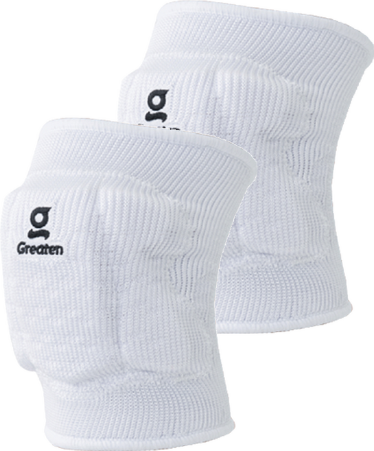 Greaten 極騰 球類護膝, 2雙, 白色