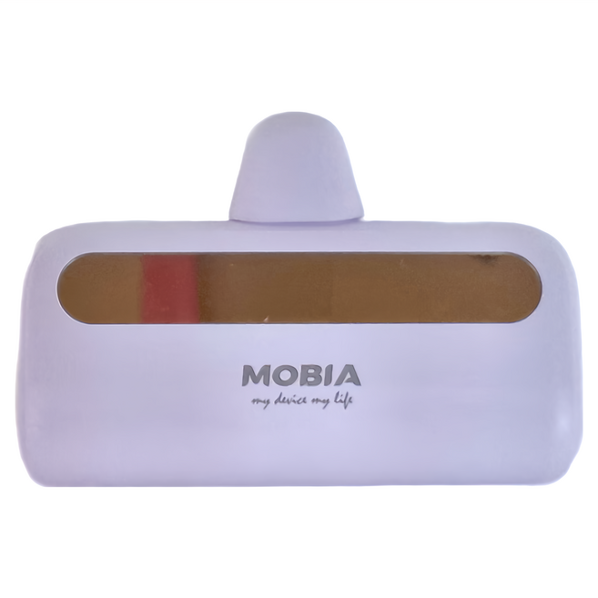 MOBIA 摩比亞 膠囊隨身充 5000mAh TypeC, MP-RC05, 紫色