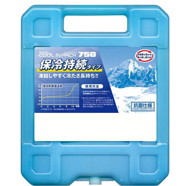 JEJ ASTAGE 可提保冰磚 藍色 750g, 1.1L