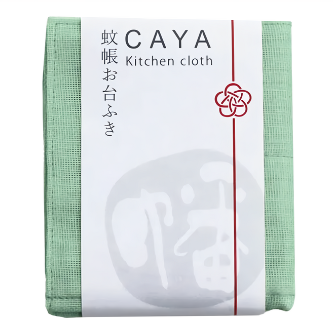 BAN INOUE 井上幡 日本製 CAYA 純棉八重紗多用途蚊帳布 青磁, 粉綠色