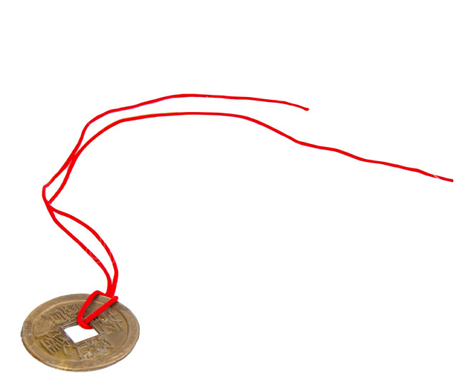 紅運當家 招財化煞 多用途 36枚古銅錢 附紅線及說明書, 1組