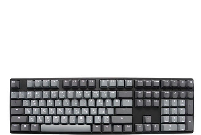 Ducky Origin 天際線 USB2.0 100%機械式中文鍵盤, 黑色 + 灰色, DKOR2308A-CPTWPDOESKYAA1, 銀軸, 1個