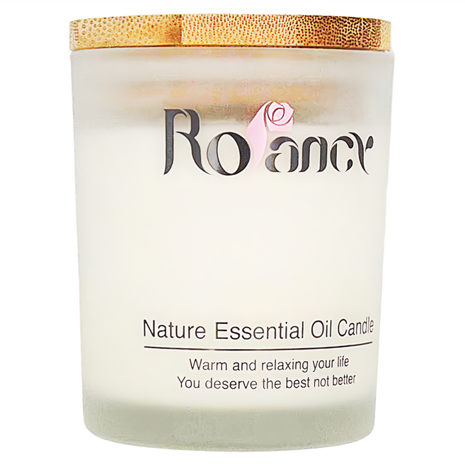 Rofancy 洛帆晞 手工香氛蠟燭, 白麝香, 180g, 1組