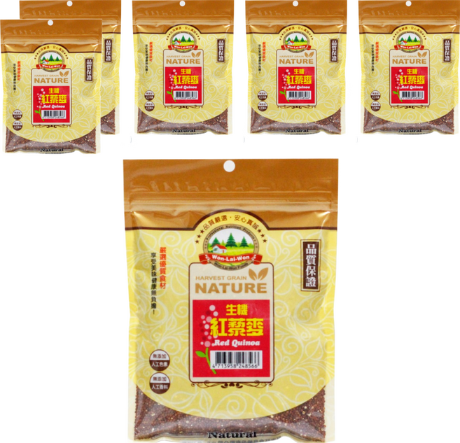 WON LAI WON 旺來旺 生機紅藜麥, 300g, 6包