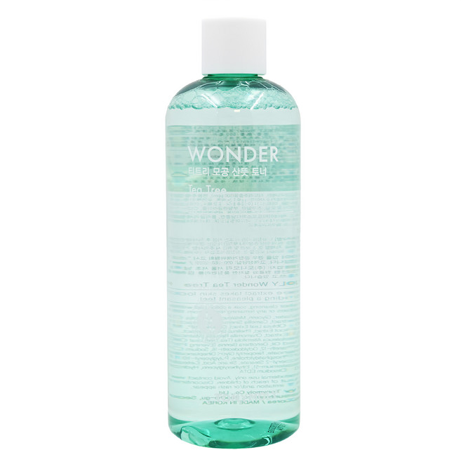 TONYMOLY Wonder系列 茶樹毛孔清爽化妝水, 500ml, 1瓶