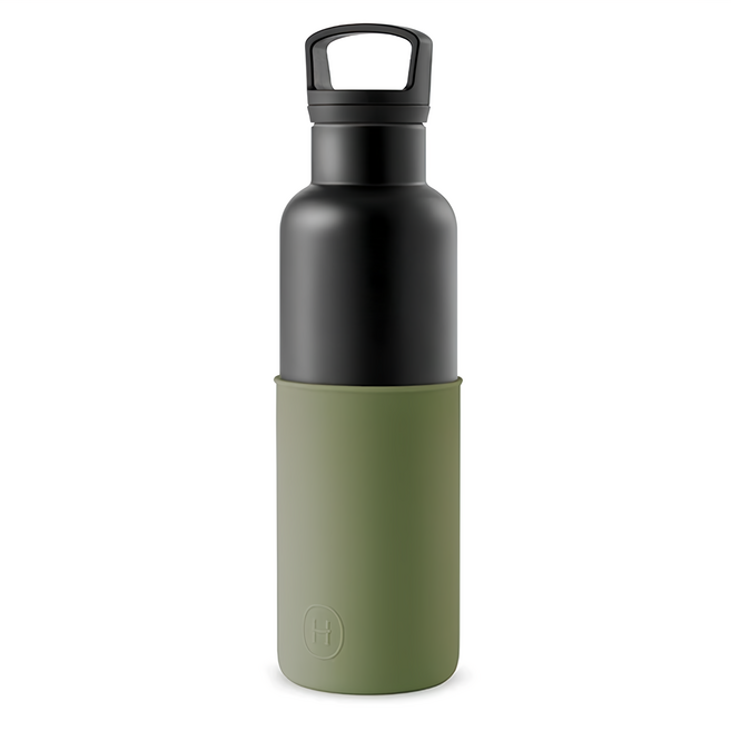 HYDY 保溫瓶黑瓶 75 x 75 x 270mm 20oz 360g, 海藻綠, 480ml, 1個