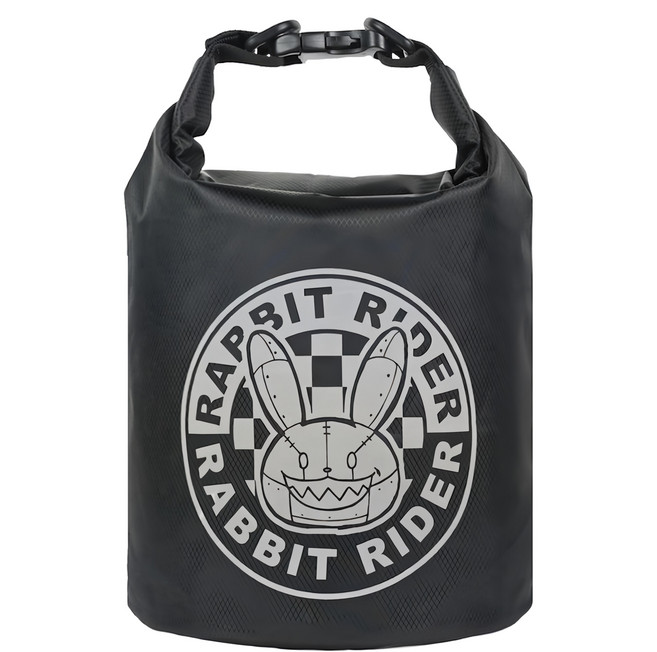 RXR RABBIT RIDER 兔騎士 經典防水小胖包 10L, 黑色