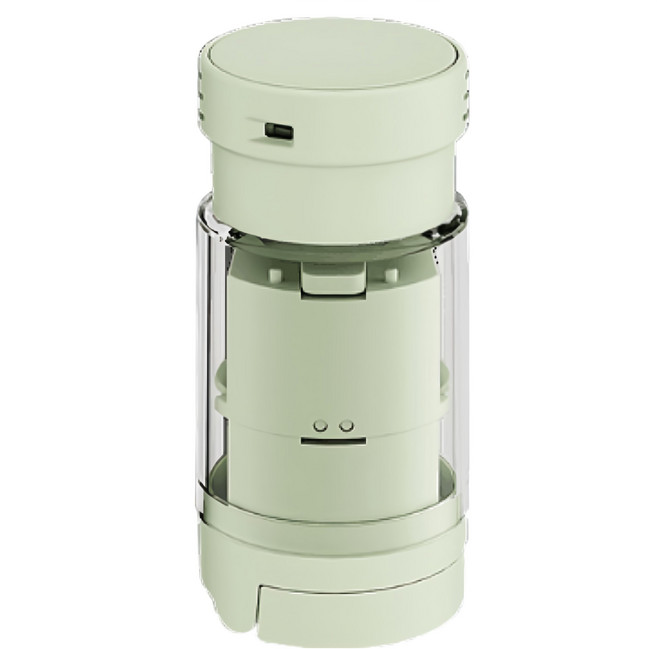SP SAUCE 新色系 攜帶型5合1藥盒 S-4941 4.4 x 4.4 x 9.2cm 綠色, 1個