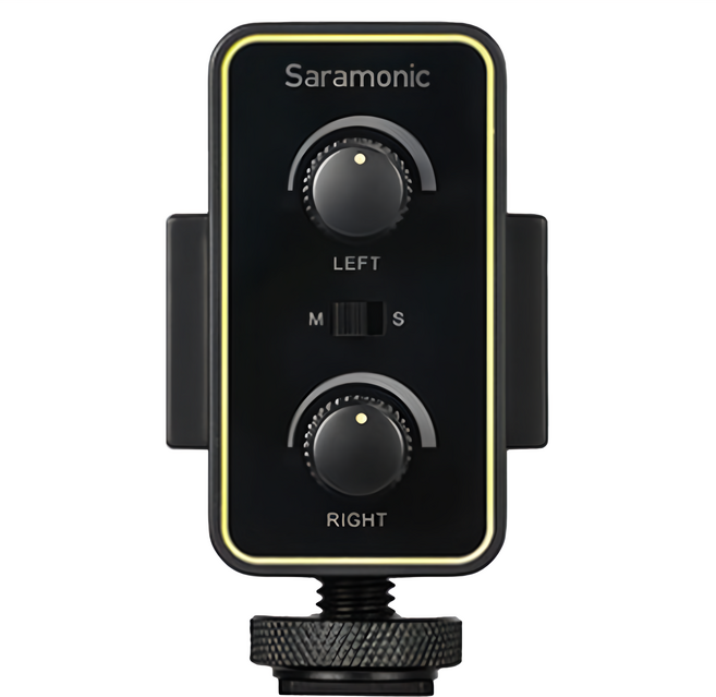 Saramonic 楓笛 BlinkMixer 雙通道混音器, 黑色