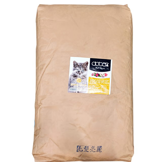 doter 寵愛物語 全無種貓飼料, 20kg, 1袋, 毛髮亮麗