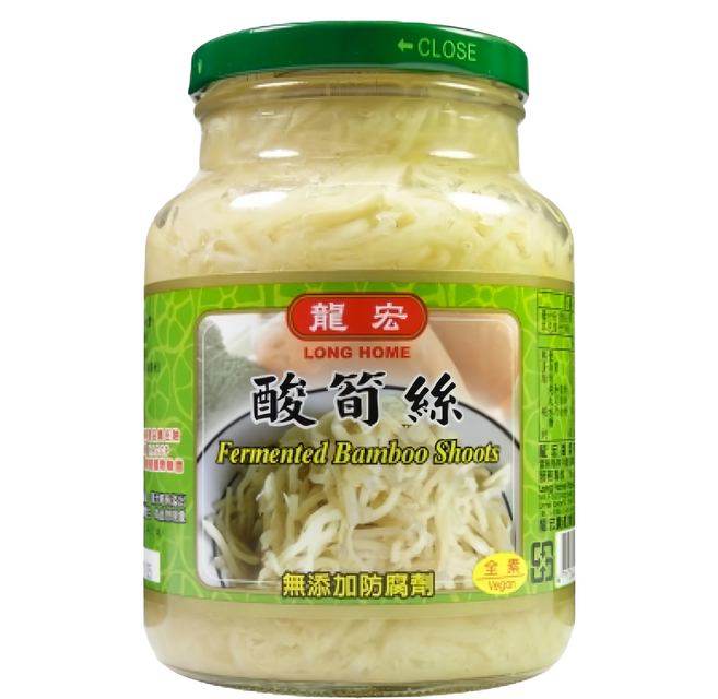 龍宏 酸筍絲, 560g, 1罐